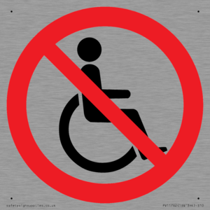P914 Prohibition: No disabled access